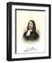 William Penn, with His Autograph-null-Framed Giclee Print