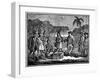 William Penn with Native Americans, English Quaker Colonist, 1830-null-Framed Giclee Print