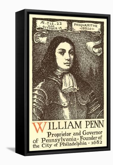 William Penn-null-Framed Stretched Canvas