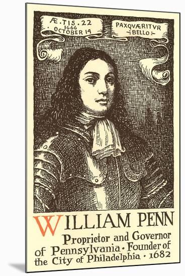 William Penn-null-Mounted Art Print
