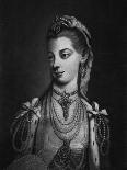 'Her Most Excellent Majesty Charlotte Queen of Great Britain', 1762-William Pether-Framed Giclee Print