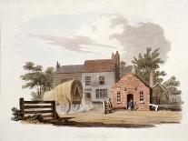 The Farthing Pie House Inn on St Marylebone New Road, London, C1810-William Pickett-Giclee Print