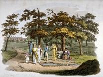 Kensington Turnpike, London, C1810-William Pickett-Giclee Print