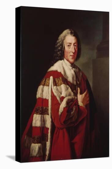 William Pitt, 1st Earl of Chatham, 1772-Richard Brompton-Stretched Canvas