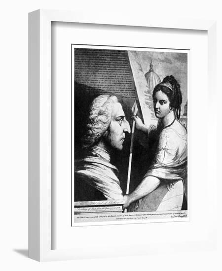 William Pitt, Earl of Chatham, British Politician, 18th Century-James Barry-Framed Giclee Print