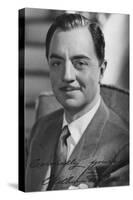 William Powell (1892-198), American Actor, C1930S-null-Stretched Canvas