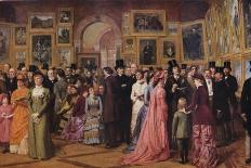 'The Railway Station', 1862, (1917)-William Powell Frith-Framed Giclee Print