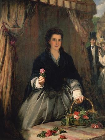 The Flower Seller, 1865