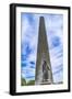 William Prescott Statue, Bunker Hill Battle Monument, Charlestown, Boston, Massachusetts.-William Perry-Framed Photographic Print