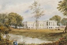 Belvedere House at Alapore-William Prinsep-Giclee Print