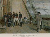 Napoleon on Board HMS Bellerophon-William Quiller Orchardson-Giclee Print