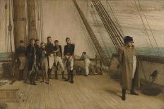 Napoleon on Board HMS Bellerophon-William Quiller Orchardson-Framed Giclee Print