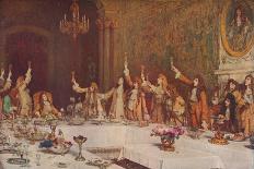 'Talbot and the Countess of Auvergne', 1875, (c1915)-William Quiller Orchardson-Giclee Print