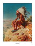 Navajo Pony-William R^ Leigh-Mounted Art Print