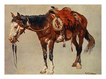 Navajo Pony-William R^ Leigh-Mounted Art Print