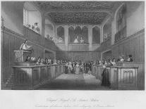 Brewers' Hall, Addle Street, City of London, 1831-William Radclyffe-Framed Giclee Print