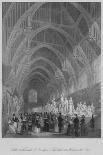 'Public Exhibition of Frescoes & Sculpture in Westminster Hall', c1841-William Radclyffe-Giclee Print