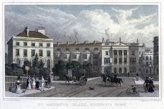 St Andrews Place, Regent's Park, London, 1828-William Radclyffe-Giclee Print