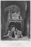 Queen Elizabeth I's Tomb, Henry VII Chapel, Westminster Abbey, London, C1840-William Radclyffe-Giclee Print