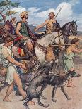 Epaminondas Defending Pelopidas-William Rainey-Giclee Print