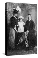 William Randolf Hearst and His Family, Published in 'The Graphic' October 27th 1906-American Photographer-Stretched Canvas