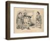 'William refusing his Daughter to Edwin', c1860, (c1860)-John Leech-Framed Giclee Print