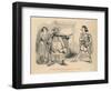 'William refusing his Daughter to Edwin', c1860, (c1860)-John Leech-Framed Giclee Print