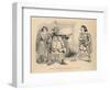 'William refusing his Daughter to Edwin', c1860, (c1860)-John Leech-Framed Giclee Print