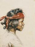 Indian Boy-William Robinson Leigh-Stretched Canvas