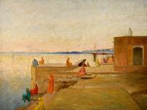 Evening in Benares, India, 1912-William Rothenstein-Giclee Print