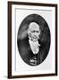 William Rowan Hamilton, Irish Mathematician-Science Source-Framed Giclee Print