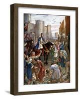 William Rufus at the Tower of London, Late 11th Century-Charles Goldsborough Anderson-Framed Giclee Print