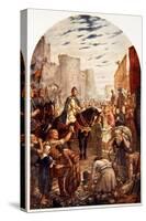 William Rufus at the Tower of London-Charles Goldsborough Anderson-Stretched Canvas