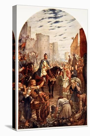 William Rufus at the Tower of London-Charles Goldsborough Anderson-Stretched Canvas