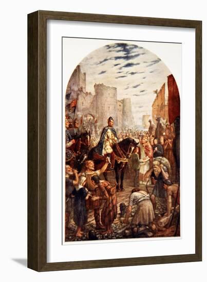 William Rufus at the Tower of London-Charles Goldsborough Anderson-Framed Giclee Print