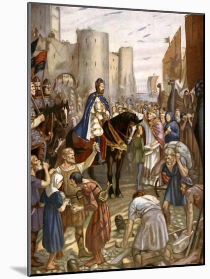 William Rufus at the Tower of London-Charles Goldsborough Anderson-Mounted Giclee Print