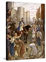 William Rufus at the Tower of London-Charles Goldsborough Anderson-Stretched Canvas