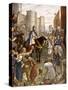 William Rufus at the Tower of London-Charles Goldsborough Anderson-Stretched Canvas