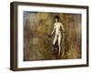 William Rush and His Model-Thomas Cowperthwait Eakins-Framed Giclee Print