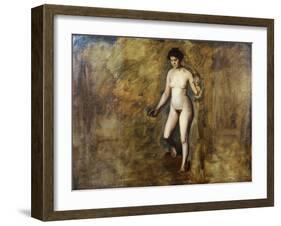 William Rush and His Model-Thomas Cowperthwait Eakins-Framed Giclee Print