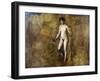 William Rush and His Model-Thomas Cowperthwait Eakins-Framed Giclee Print