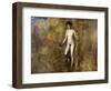 William Rush and His Model-Thomas Cowperthwait Eakins-Framed Giclee Print