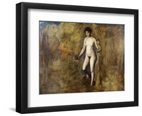 William Rush and His Model-Thomas Cowperthwait Eakins-Framed Premium Giclee Print