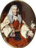 Portrait of Sir William Murray, 1st Earl of Mansfield (Enamel on Copper)-William Russell Birch-Giclee Print