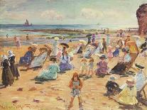 Beach Scene, 1909-William Samuel Horton-Stretched Canvas