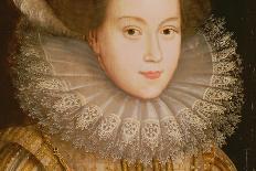 Portrait of a Lady, Possibly Mary Queen of Scots (Detail)-William Segar-Giclee Print