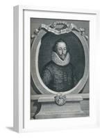 William Shakespeare (1564-1616), English Poet and Playwright, 1721, (1913)-George Vertue-Framed Giclee Print