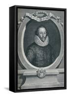 William Shakespeare (1564-1616), English Poet and Playwright, 1721, (1913)-George Vertue-Framed Stretched Canvas