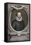 William Shakespeare (1564-1616), English poet and playwright, 1721, (1913)-George Vertue-Framed Stretched Canvas