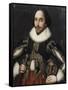 William Shakespeare (1564-1616) - représenté âgé de 34 ans-Louis Coblitz-Framed Stretched Canvas